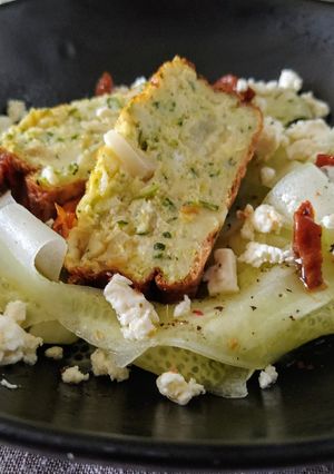 Une photo de Quiche à la courgette sans pâte