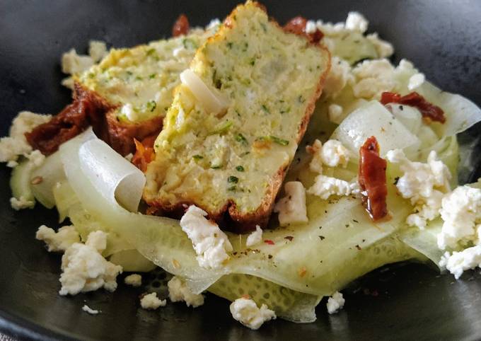 Quiche à la courgette sans pâte