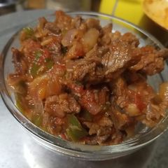 A picture of Beef stew.