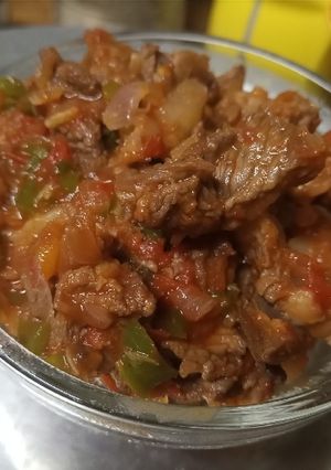 A picture of Beef stew.