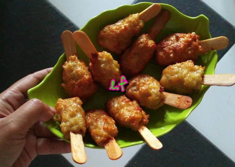 12 Resep: Part 1. Sempolan ayam sayur Nugget stick No telur yang Enak Banget!