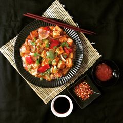 A picture of Chili Garlic Paneer.
