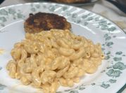 A picture of macaroni noodles
