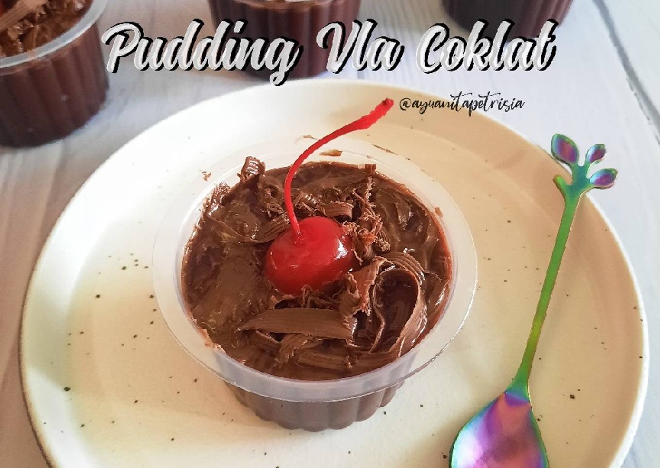 Pudding Vla Coklat