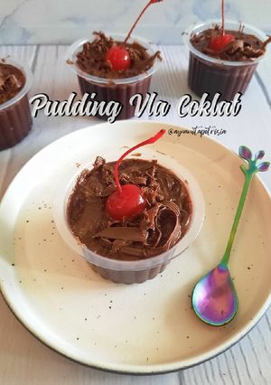 Foto resep Pudding Vla Coklat