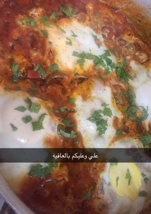 صورة لوصفة بيض بالبهارات الايطالية
