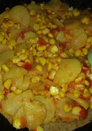 Foto resep 5. Sambal Goreng Kentang Jagung