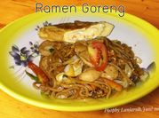 Gambar mie ramen goreng