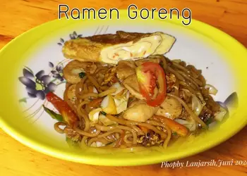 Resep Unik Ramen Goreng Praktis Enak