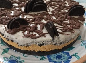 Una foto de Torta helada oreo versión similar a la de Yanira Rodriguez