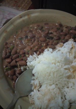 A picture of Coconut Rice #4weeks challenge# charity recipe.