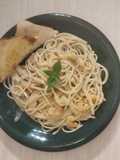 Pastas con camarones