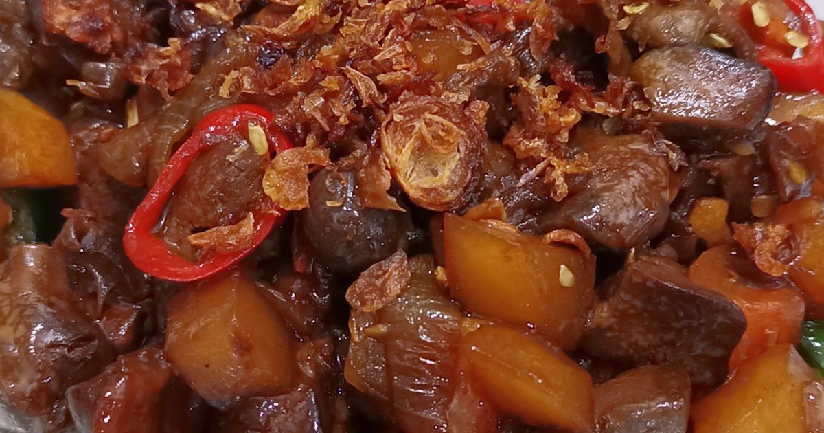 Sambal Goreng Kecap Ati Kentang
