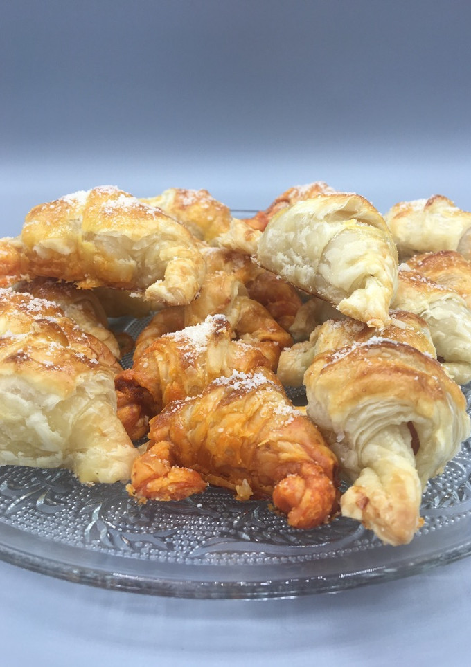 Una foto de Mini croasanes salados😉