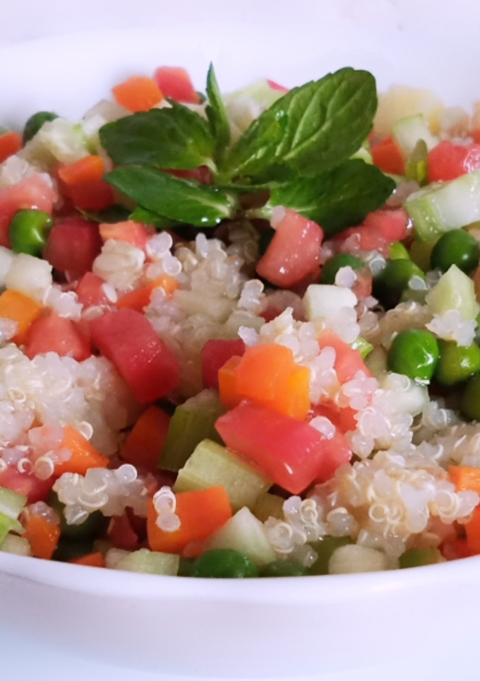 Una foto de Ensalada de quinoa