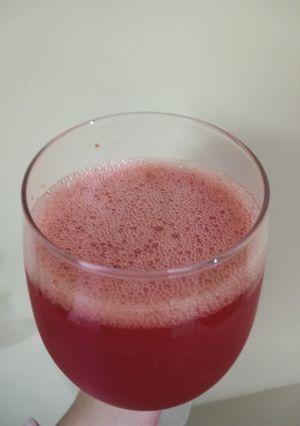 Una foto de Licuado de frutilla! Riquísimo!