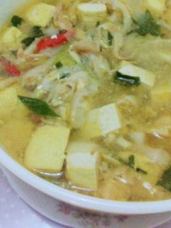 Foto resep Sup Jamur Tiram Tahu