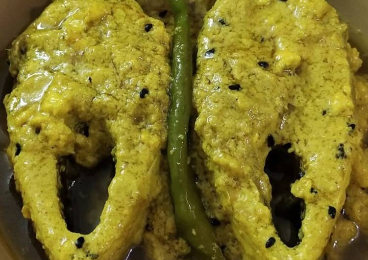 Easiest Way to Make Super Quick Homemade Dahi Hilsha/Doi Ilish