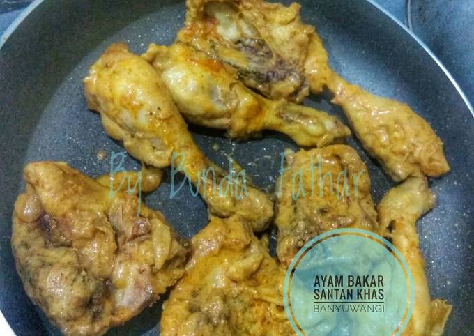 Ayam bakar santan khas Banyuwangi