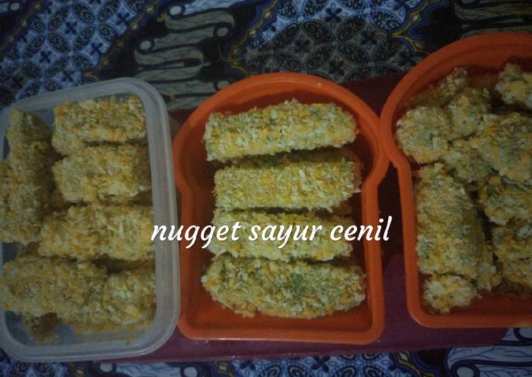 Resep Nugget sayur cenil (selada air), Lezat