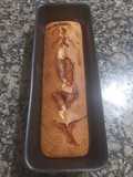 Budín de coco y dulce de leche