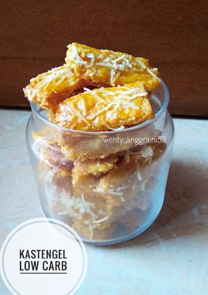 Foto resep Kastengel simpel.. kastengel diet.. low carb, high protein, menu diet.. no tepung