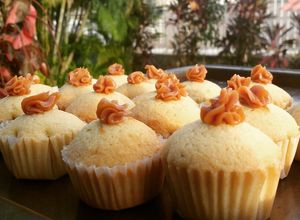 Una foto de Ponquesitos de vainilla