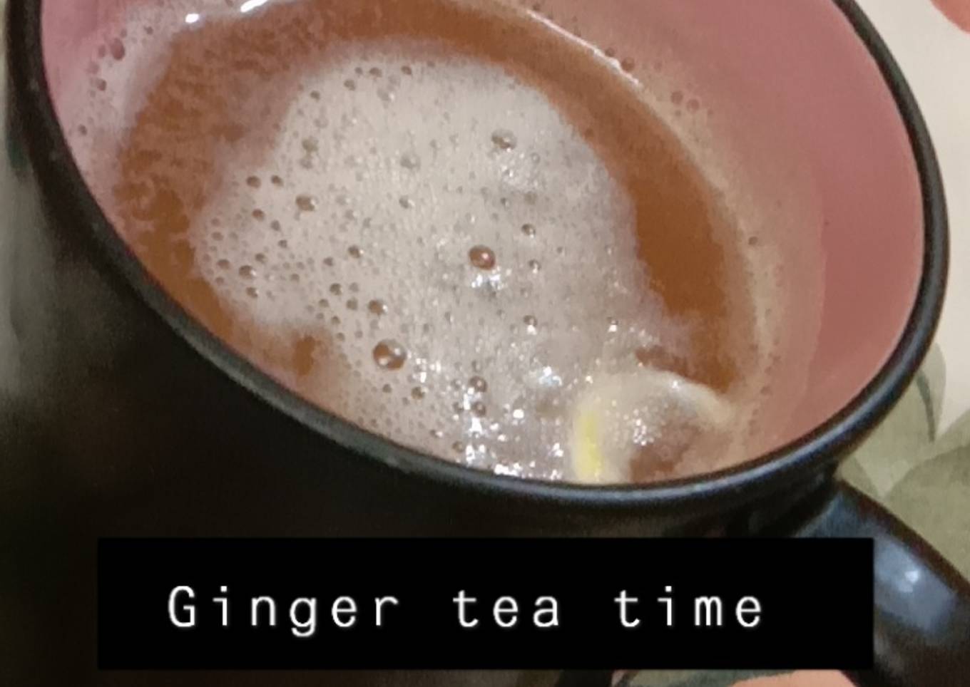 Ginger immunity booster tea