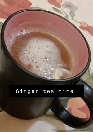 A picture of Ginger immunity booster tea.