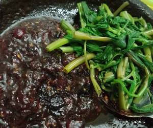 Fresh, Memasak Rujak kangkung Nikmat Lezat