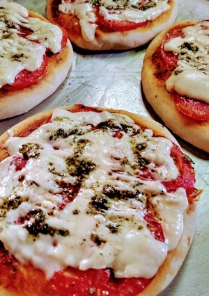 Una foto de Pizza con polvo de hornear Royal