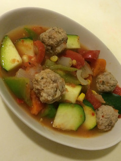 普羅旺斯燉菜with香草小肉丸 的食譜成品照片