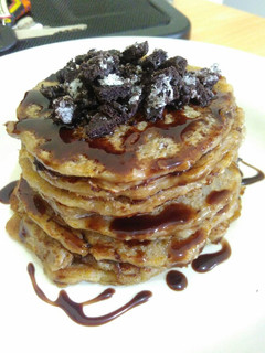 Foto resep Pancake Oat Choco Banana