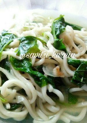 Foto resep Sayur Bening Bayam Mie