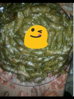 صورة لوصفة ورق عنب محشي 😋