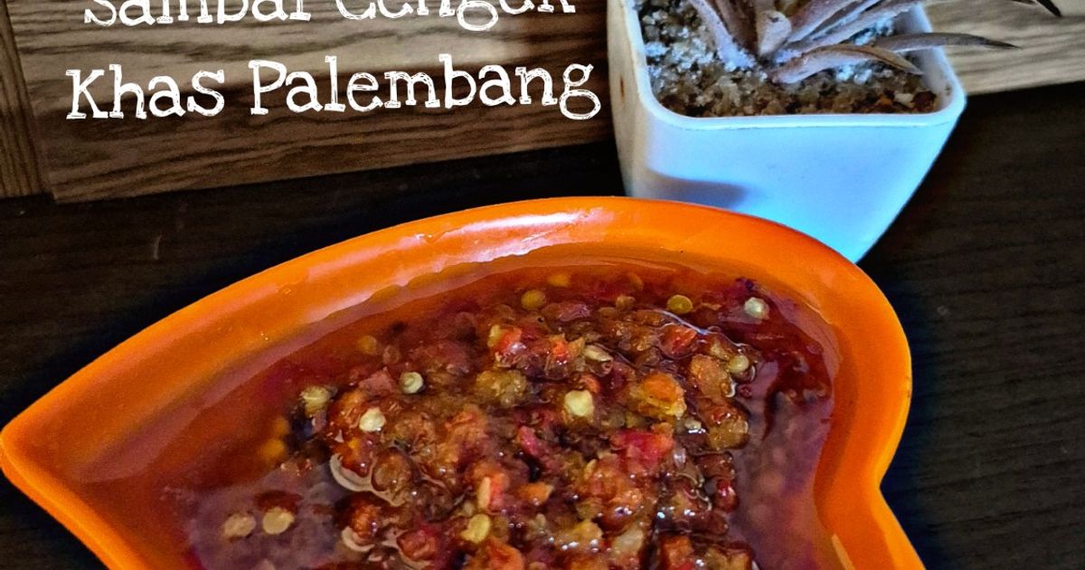 Sambal Cengek Khas Palembang