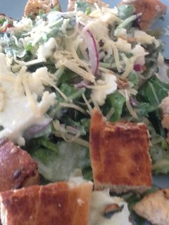 A picture of Chicken & crouton Salad.