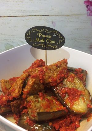 Foto resep Terong Tempe Balado