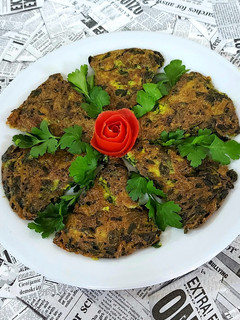 عکسی از دستور 💕 کوکو سبزی با سیب زمینی 😍