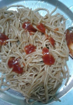 A picture of Spicy chowmein.