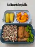 Roti Tawar Gulung Coklat_Bekal Sekolah