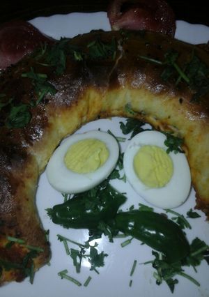 صورة لوصفة خبز نص هلأ المحشي والبنة يسلام ايشهي اممممم روعة