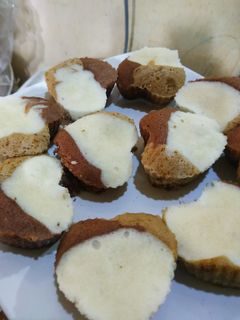 Foto resep Bolu kukus tiga rasa