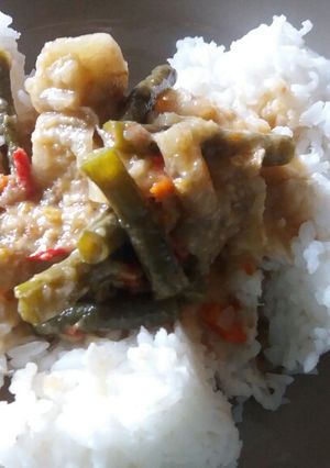 Foto resep Lodeh terong kacang panjang