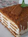 Tarta helada de lotus