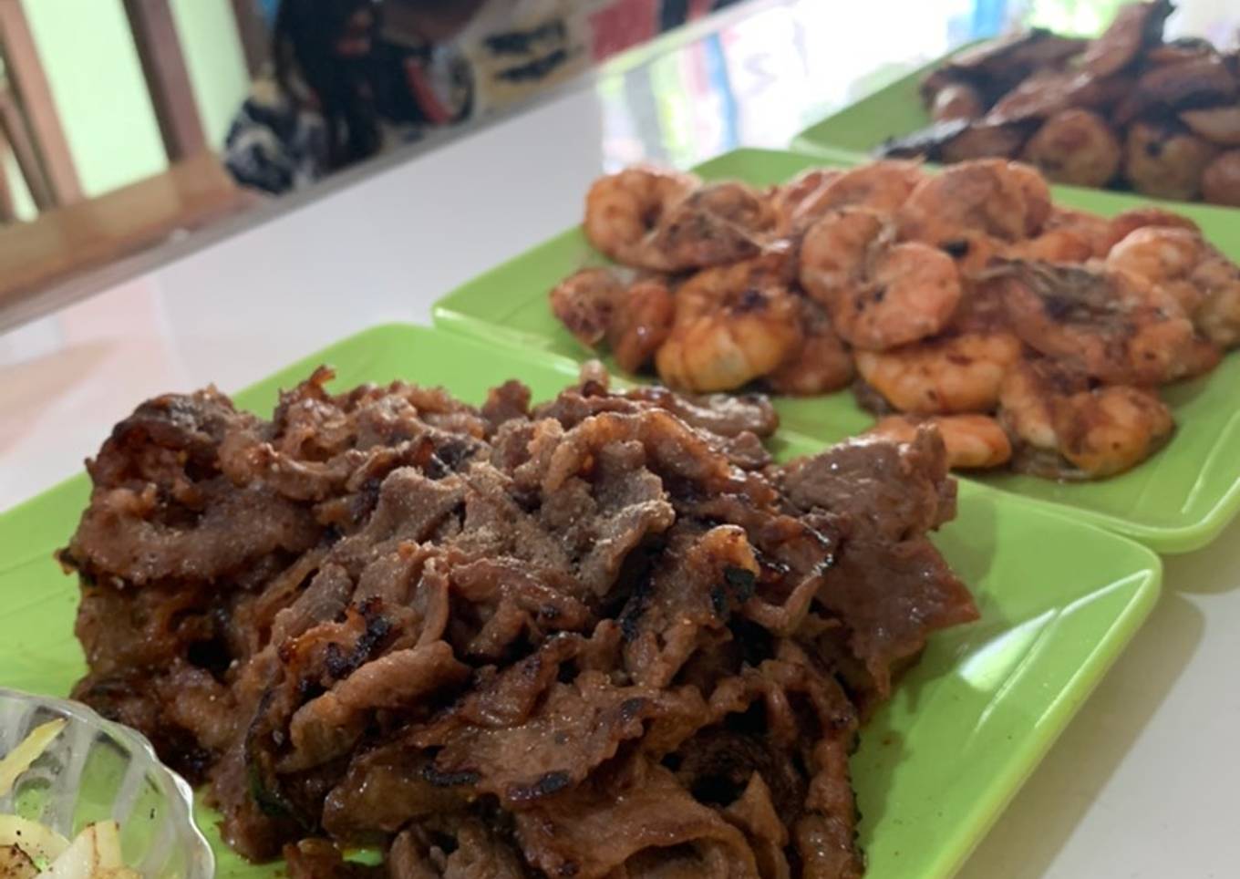 BBQ Beef Slice & Udang