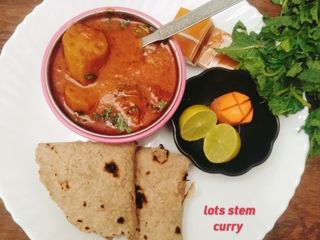 LOTUS STEM CURRY 🍛 (Kamal kakdi curry)
