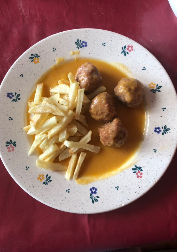 Una foto de Salsa para albóndigas