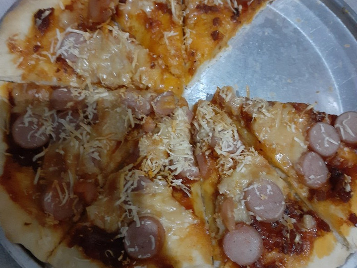 Bagaimana Menyiapkan Pizza rumahan, Enak