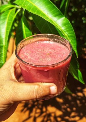 A picture of Beetroot Buttermilk.